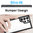 Hybrid Acrylic Tough Shockproof Case for Samsung Galaxy S23 Ultra - Black (Frame)