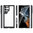 Hybrid Acrylic Tough Shockproof Case for Samsung Galaxy S23 Ultra - Black (Frame)