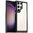 Hybrid Acrylic Tough Shockproof Case for Samsung Galaxy S23 Ultra - Black (Frame)