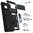 Heavy Duty Shockproof Case / Slide Camera Cover for Google Pixel 7 - Black