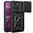 Heavy Duty Shockproof Case / Slide Camera Cover for Motorola Edge 60 Pro - Black