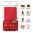 Leather Wallet Case & Card Holder Pouch for Nothing CMF Phone 2 Pro - Red