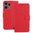 Leather Wallet Case & Card Holder Pouch for Nothing CMF Phone 2 Pro - Red