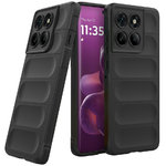 Flexi Grip Defender Shockproof Case for Motorola Edge 60 Pro - Black (Matte)
