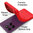 Flexi Grip Defender Shockproof Case for Motorola Edge 60 Pro - Red (Matte)