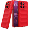 Flexi Grip Defender Shockproof Case for Motorola Edge 60 Pro - Red (Matte)