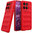 Flexi Grip Defender Shockproof Case for Motorola Edge 60 Pro - Red (Matte)