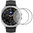 (2-Pack) Clear Film Screen Protector for Samsung Galaxy Watch8 Classic (46mm) - Black
