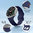 Sport Silicone Band (Buckle Strap) for Samsung Galaxy Watch8 / 8 Classic - Blue
