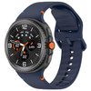 Sport Silicone Band (Buckle Strap) for Samsung Galaxy Watch8 / 8 Classic - Blue