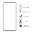 Full Coverage Tempered Glass Screen Protector for Motorola Moto G56 - Black