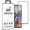 Full Coverage Tempered Glass Screen Protector for Motorola Moto G56 - Black