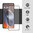Full Coverage Tempered Glass Screen Protector for Motorola Moto G86 Power - Black