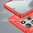 Mofi Flexi Slim Carbon Fibre Case for Motorola Moto G56 - Brushed Red