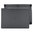 Frosted Hard Shell Case for Microsoft Surface Laptop 7 (15-inch) - Black