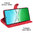 Leather Wallet Case & Card Holder Pouch for Oppo A5x 4G - Red
