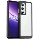 Hybrid Acrylic Tough Shockproof Case for Oppo A5 4G - Black (Frame)