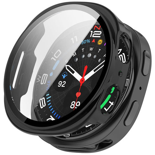 Anti-Scratch Hard Shell Case for Samsung Galaxy Watch8 44mm - Black