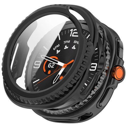 Anti-Scratch Hard Shell Case for Samsung Galaxy Watch8 Classic 46mm - Black