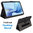 Smart Folio Leather Case & Stand for TCL Nxtpaper 11 Plus - Black
