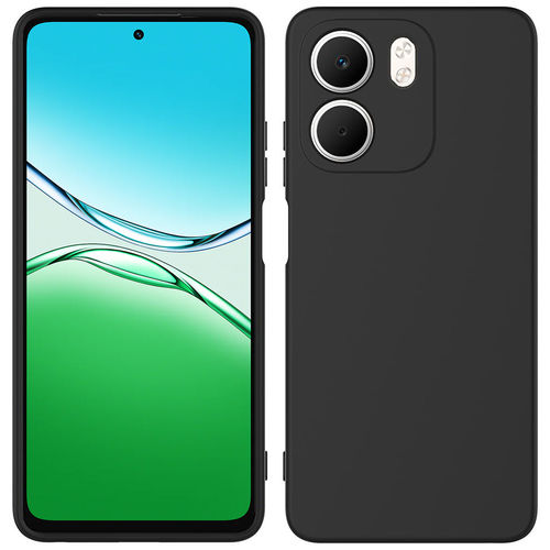 Flexi Stealth Liquid Silicone Case for Oppo A5x 4G - Black (Matte)
