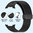 Magnetic Clasp Sport Silicone Band for Samsung Galaxy Watch8 / 8 Classic - Black