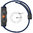 Magnetic Clasp Sport Silicone Band for Samsung Galaxy Watch8 / 8 Classic - Blue