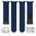 Magnetic Clasp Sport Silicone Band for Samsung Galaxy Watch8 / 8 Classic - Blue