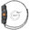 Milanese Magnetic Metal Band for Samsung Galaxy Watch8 / 8 Classic - Dark Grey