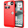 Flexi Slim Carbon Fibre Case for Nothing Phone (3) - Brushed Red