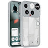 Hybrid Fusion Tough Shockproof Case for Nothing Phone (3) - Grey (Frame)
