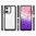 Hybrid Acrylic Tough Shockproof Case for Oppo A5x 4G - Black (Frame)