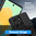 Heavy Duty Shockproof Case / Slide Camera Cover for Motorola Moto G56 - Black