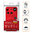 Flexi Grip Defender Shockproof Case for Nothing Phone (3) - Red (Matte)