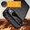 Flexi Slim Carbon Fibre Case for Google Pixel 10 / 10 Pro - Brushed Black