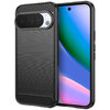 Flexi Slim Carbon Fibre Case for Google Pixel 10 / 10 Pro - Brushed Black