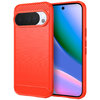 Flexi Slim Carbon Fibre Case for Google Pixel 10 / 10 Pro - Brushed Red