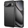 Flexi Slim Carbon Fibre Case for Google Pixel 10 Pro XL - Brushed Black