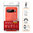 Flexi Slim Carbon Fibre Case for Google Pixel 10 Pro XL - Brushed Red