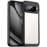 Hybrid Acrylic Tough Shockproof Case for Google Pixel 10 Pro XL - Black (Frame)