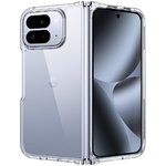 Hybrid Acrylic Tough Shockproof Case for Google Pixel 10 Pro Fold - Clear (Frame)