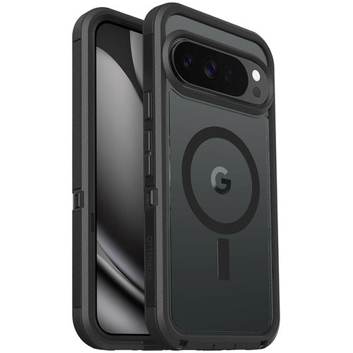 OtterBox Defender Pro XT Case (Pixelsnap) for Google Pixel 10 Pro XL - Black (Clear)
