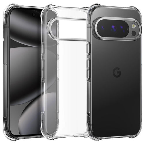 Flexi Gel Shockproof Case for Google Pixel 10 Pro XL - Clear (Gloss Grip)
