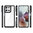 Hybrid Acrylic Tough Shockproof Case for Motorola Moto G56 - Black (Frame)