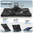 360 Hand Holder Strap / Shockproof Case / Kickstand for Microsoft Surface Pro 12-inch (2025)