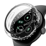 Anti-Scratch Hard Shell Case for Google Pixel Watch 4 (45mm) - Clear (Frame)