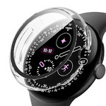 Anti-Scratch Hard Shell Case for Google Pixel Watch 4 (41mm) - Clear (Frame)