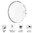 (2-Pack) Flexi Slim Gel Case for Google Pixel Watch 4 (45mm) - Clear