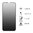 Privacy Tempered Glass Screen Protector for Apple iPhone 16e / 14 / 13 / 13 Pro