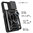 Heavy Duty Shockproof Case / Slide Camera Cover for Oppo A54 5G / A74 5G - Black